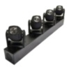 LED 4 Moving heads 4x20W White Beam Epistar