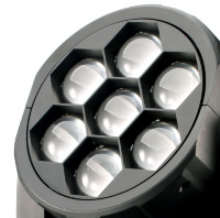 MEGA WASH B.EYE 7x120W OSRAM 4in1 RGBW ZOOM ArtNet