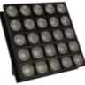 LED PIXEL MATRIX BLINDER 25x30W RGB